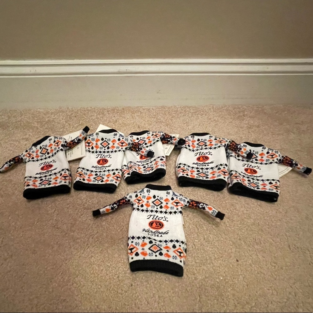 Tito’s Bottle Christmas Sweater